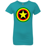 T-Shirts Tahiti Blue / YXS Captain Rasta Girls Premium T-Shirt