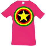 T-Shirts Hot Pink / 6 Months Captain Rasta Infant PremiumT-Shirt