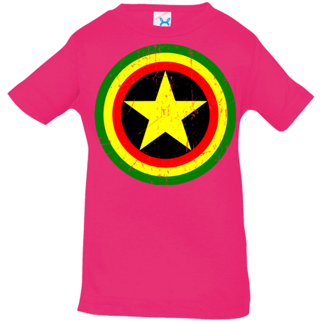 T-Shirts Hot Pink / 6 Months Captain Rasta Infant PremiumT-Shirt