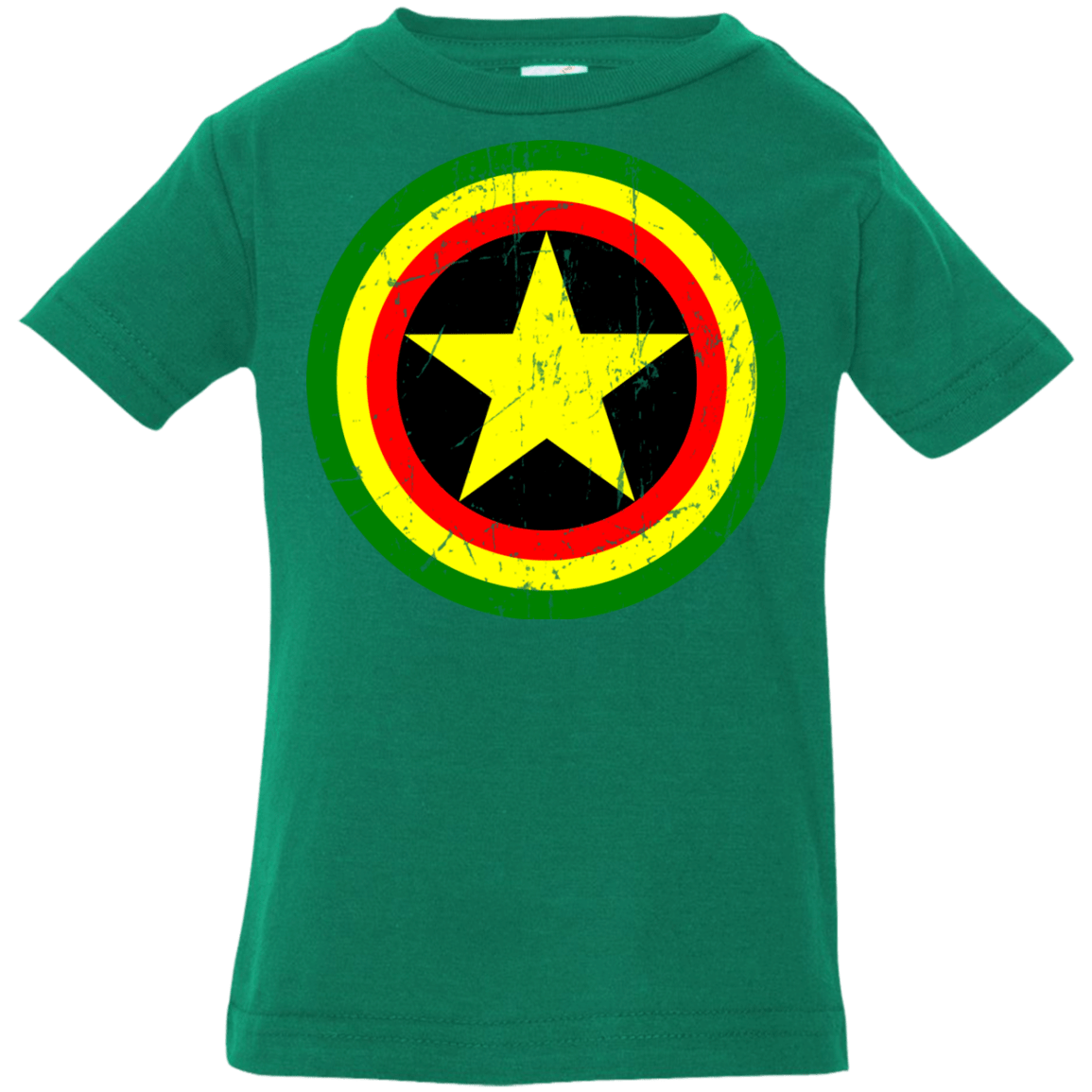 T-Shirts Kelly / 6 Months Captain Rasta Infant PremiumT-Shirt