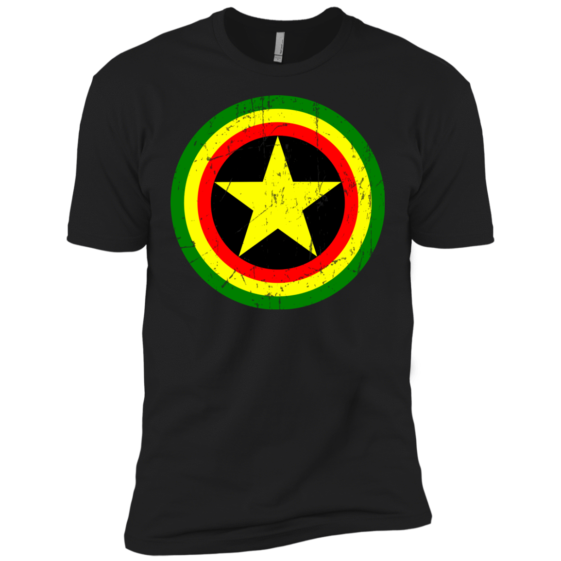 T-Shirts Black / X-Small Captain Rasta Men's Premium T-Shirt