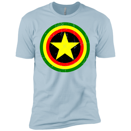 T-Shirts Light Blue / X-Small Captain Rasta Men's Premium T-Shirt