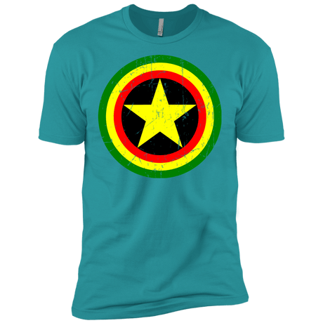 T-Shirts Tahiti Blue / X-Small Captain Rasta Men's Premium T-Shirt