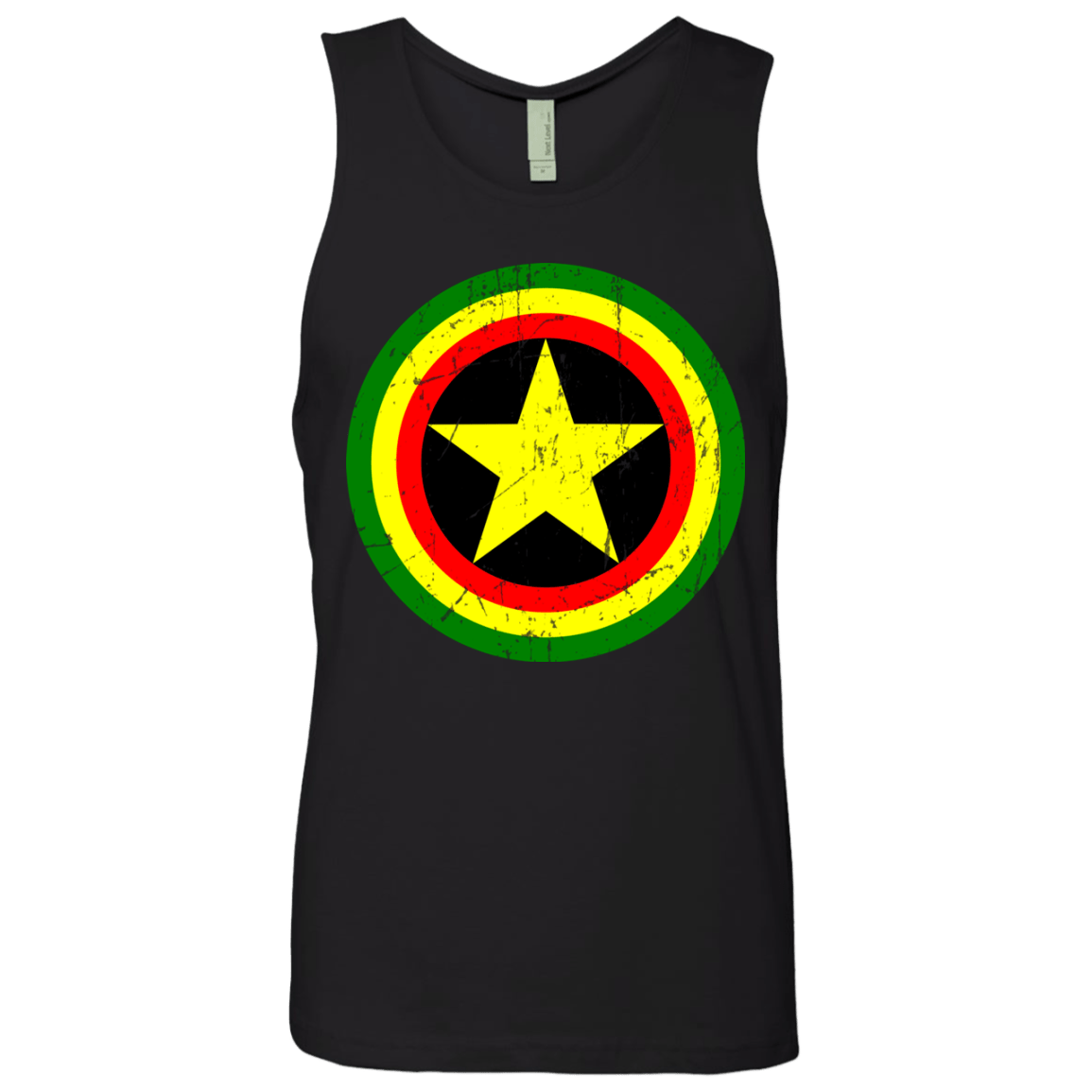 T-Shirts Black / Small Captain Rasta Men's Premium Tank Top