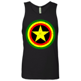 T-Shirts Black / Small Captain Rasta Men's Premium Tank Top