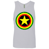 T-Shirts Heather Grey / Small Captain Rasta Men's Premium Tank Top
