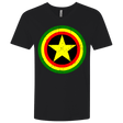 T-Shirts Black / X-Small Captain Rasta Men's Premium V-Neck