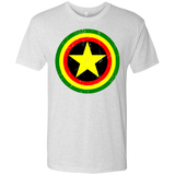 T-Shirts Heather White / Small Captain Rasta Men's Triblend T-Shirt