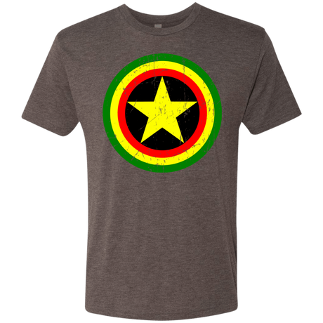 T-Shirts Macchiato / Small Captain Rasta Men's Triblend T-Shirt