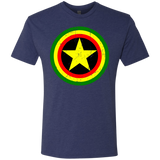 T-Shirts Vintage Navy / Small Captain Rasta Men's Triblend T-Shirt