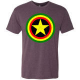 T-Shirts Vintage Purple / Small Captain Rasta Men's Triblend T-Shirt