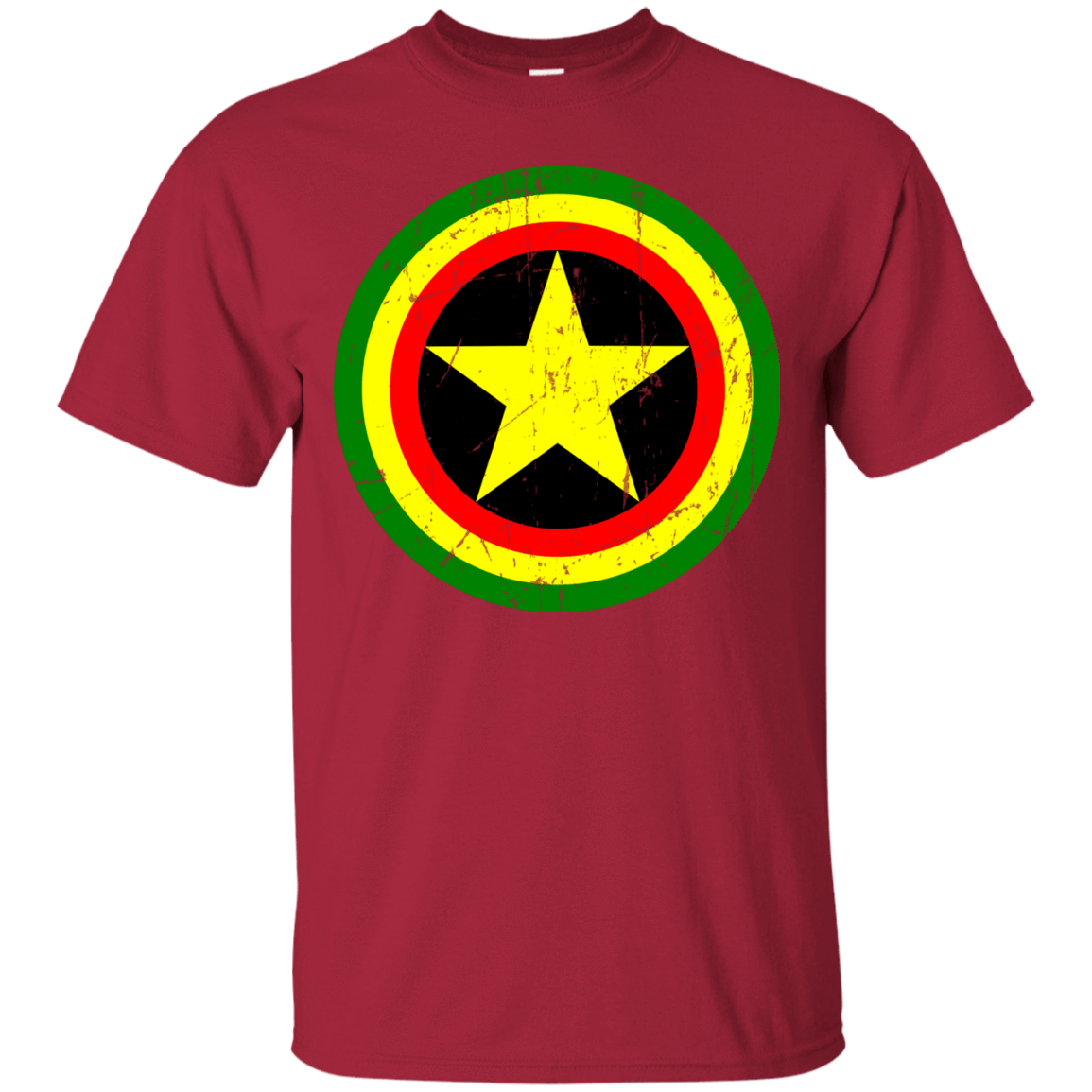 T-Shirts Cardinal / Small Captain Rasta T-Shirt