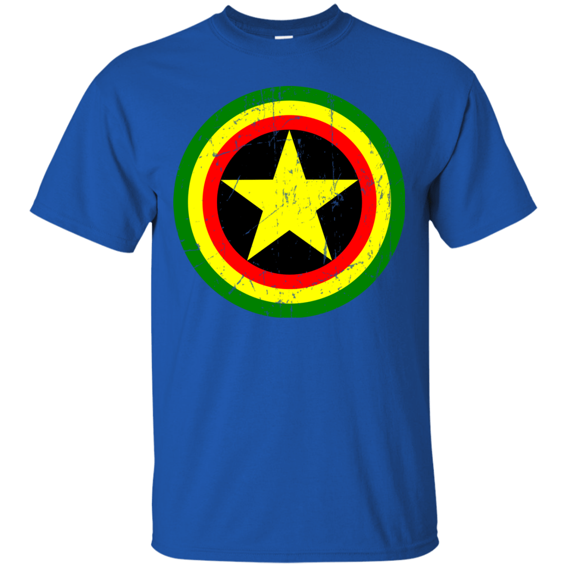 T-Shirts Royal / Small Captain Rasta T-Shirt