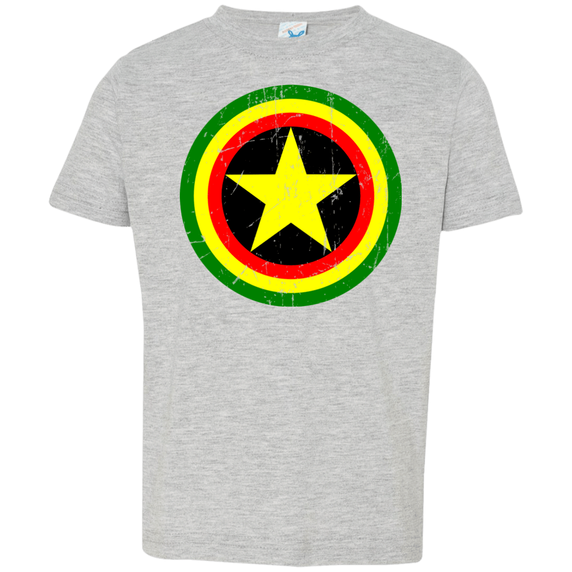 T-Shirts Heather / 2T Captain Rasta Toddler Premium T-Shirt