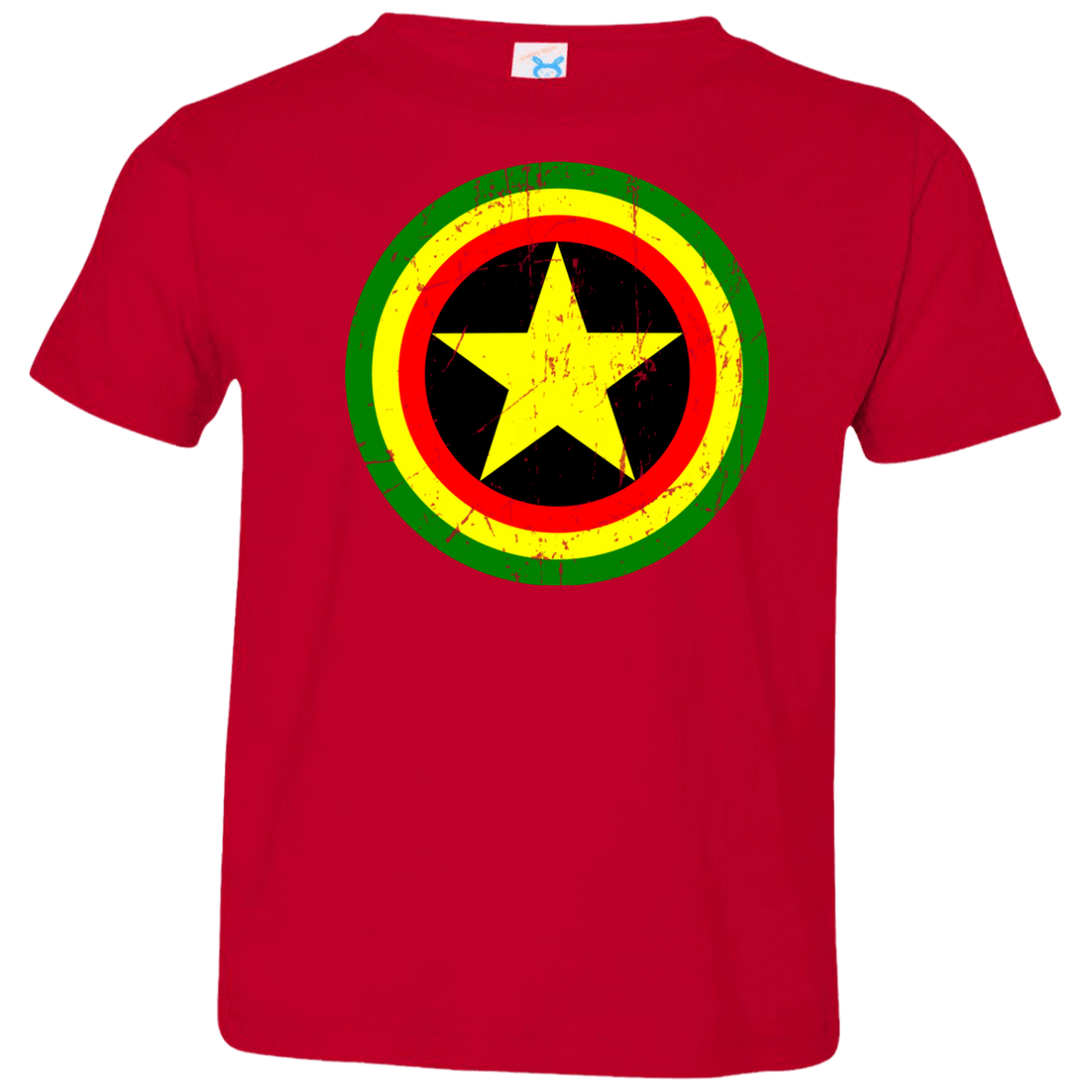 T-Shirts Red / 2T Captain Rasta Toddler Premium T-Shirt