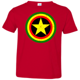 T-Shirts Red / 2T Captain Rasta Toddler Premium T-Shirt