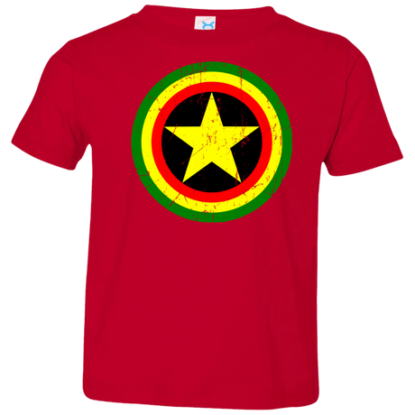 T-Shirts Red / 2T Captain Rasta Toddler Premium T-Shirt