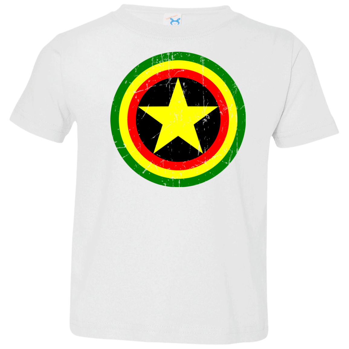T-Shirts White / 2T Captain Rasta Toddler Premium T-Shirt
