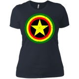 T-Shirts Indigo / X-Small Captain Rasta Women's Premium T-Shirt