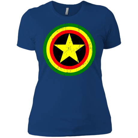 T-Shirts Royal / X-Small Captain Rasta Women's Premium T-Shirt