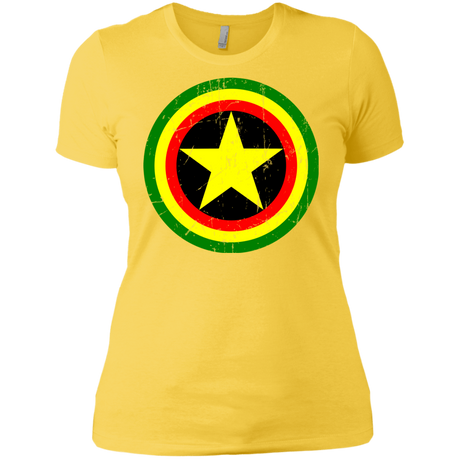 T-Shirts Vibrant Yellow / X-Small Captain Rasta Women's Premium T-Shirt