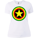 T-Shirts White / X-Small Captain Rasta Women's Premium T-Shirt