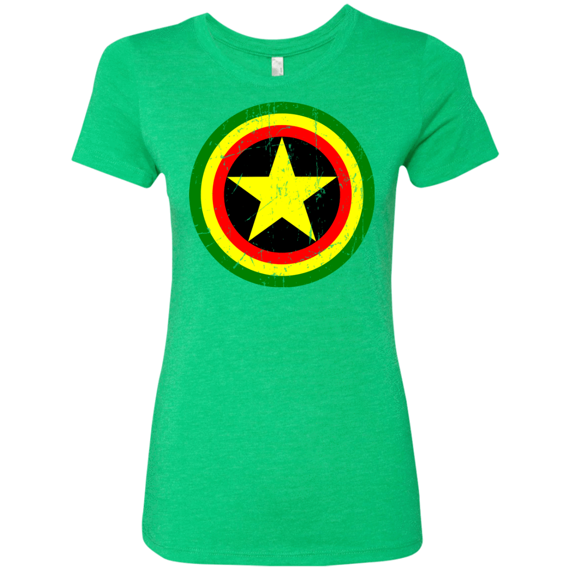 T-Shirts Envy / Small Captain Rasta Women's Triblend T-Shirt