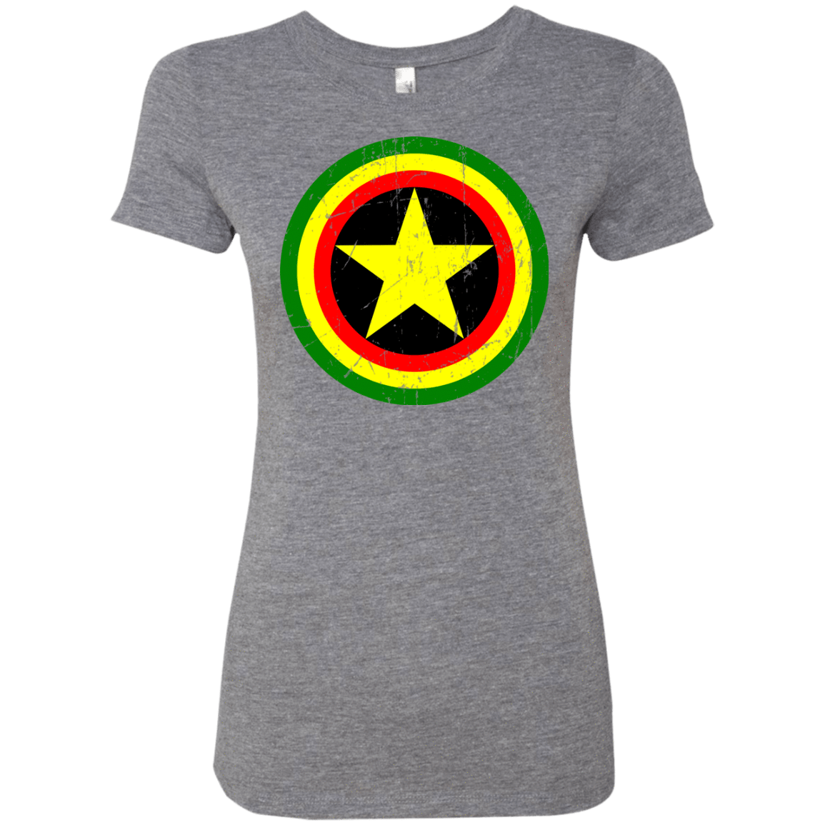 T-Shirts Premium Heather / Small Captain Rasta Women's Triblend T-Shirt