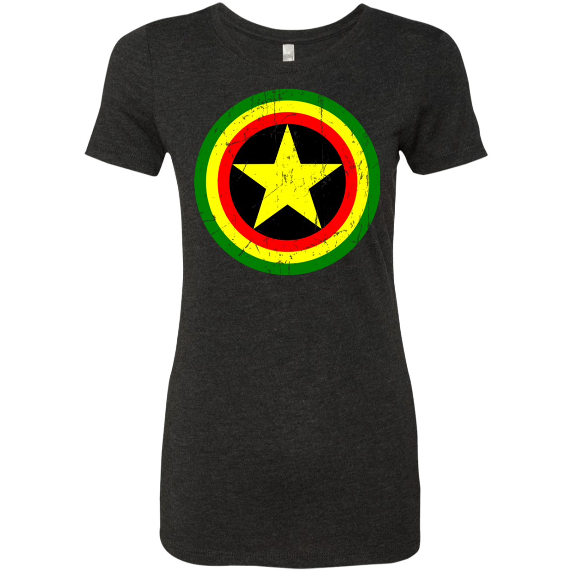 T-Shirts Vintage Black / Small Captain Rasta Women's Triblend T-Shirt