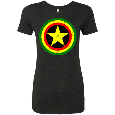 T-Shirts Vintage Black / Small Captain Rasta Women's Triblend T-Shirt