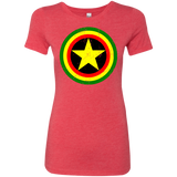 T-Shirts Vintage Red / Small Captain Rasta Women's Triblend T-Shirt