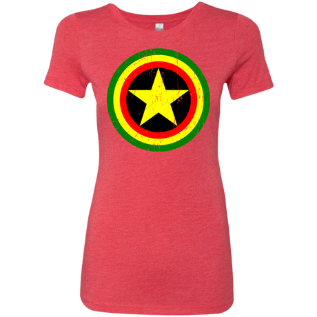 T-Shirts Vintage Red / Small Captain Rasta Women's Triblend T-Shirt