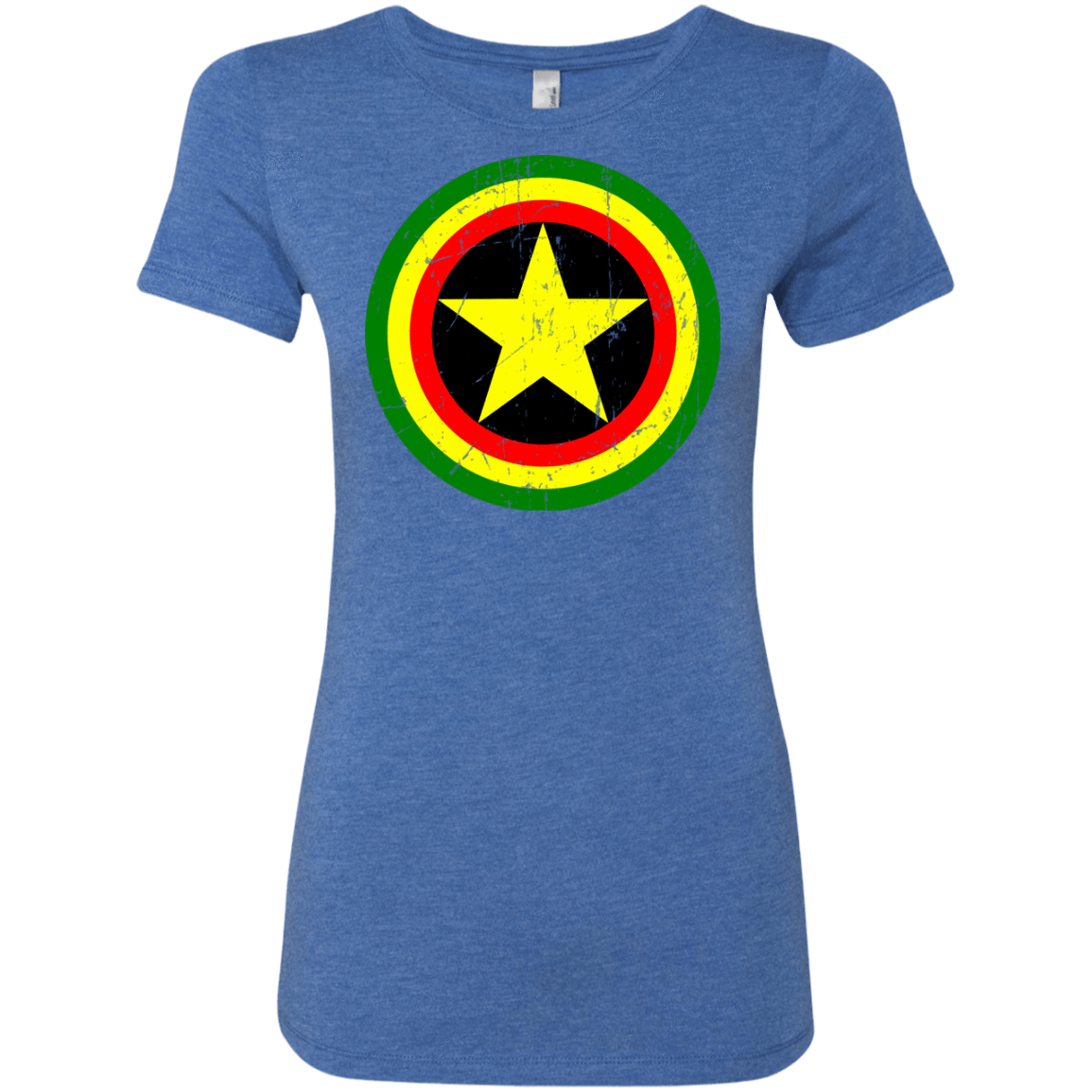 T-Shirts Vintage Royal / Small Captain Rasta Women's Triblend T-Shirt