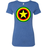 T-Shirts Vintage Royal / Small Captain Rasta Women's Triblend T-Shirt