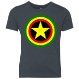 T-Shirts Vintage Navy / YXS Captain Rasta Youth Triblend T-Shirt