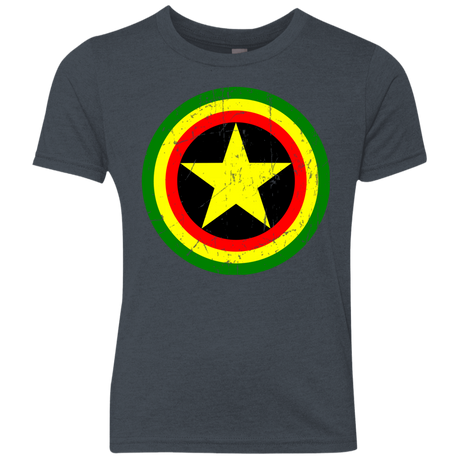 T-Shirts Vintage Navy / YXS Captain Rasta Youth Triblend T-Shirt