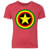 T-Shirts Vintage Red / YXS Captain Rasta Youth Triblend T-Shirt