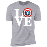 T-Shirts Heather Grey / YXS Captain's Love Boys Premium T-Shirt
