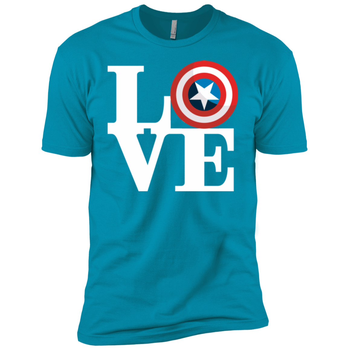 T-Shirts Turquoise / YXS Captain's Love Boys Premium T-Shirt