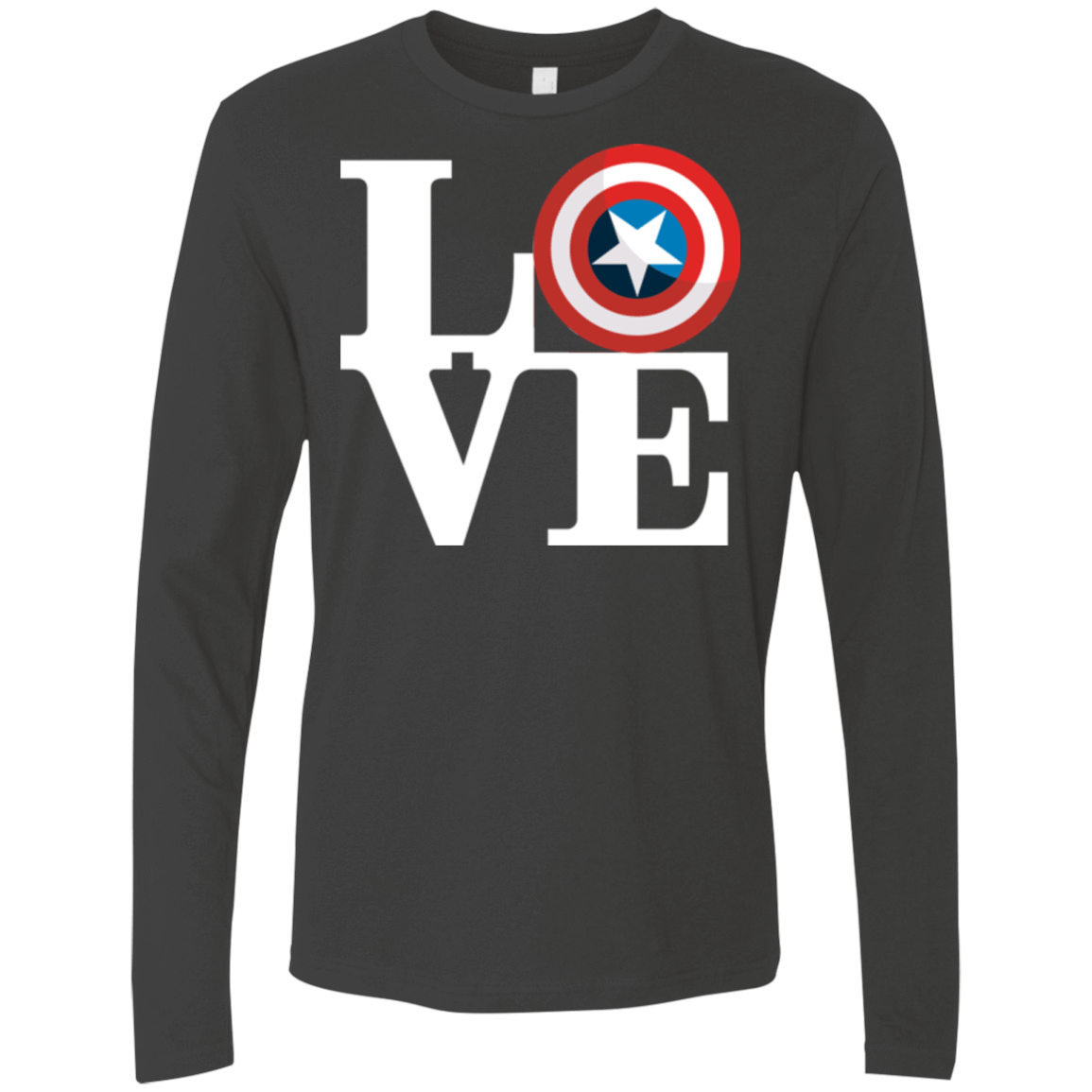 T-Shirts Heavy Metal / Small Captain's Love Men's Premium Long Sleeve