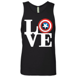 T-Shirts Black / Small Captain's Love Men's Premium Tank Top