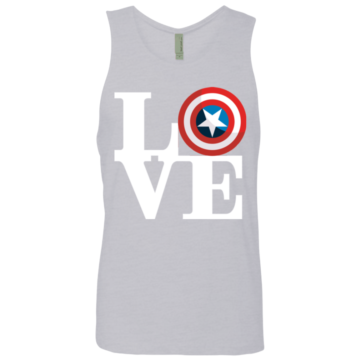 T-Shirts Heather Grey / Small Captain's Love Men's Premium Tank Top