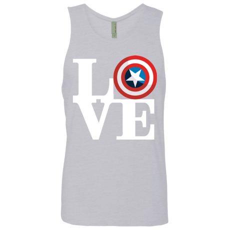 T-Shirts Heather Grey / Small Captain's Love Men's Premium Tank Top