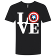 T-Shirts Black / X-Small Captain's Love Men's Premium V-Neck