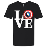 T-Shirts Black / X-Small Captain's Love Men's Premium V-Neck