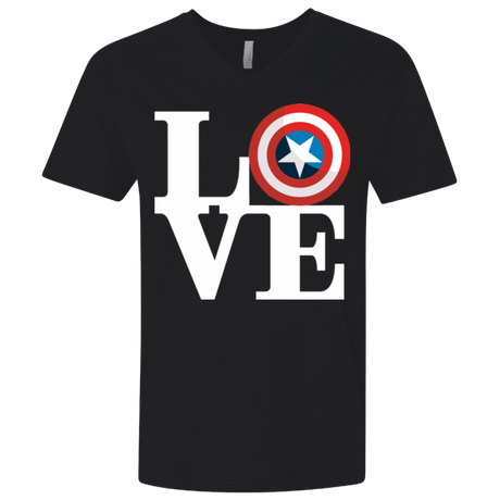 T-Shirts Black / X-Small Captain's Love Men's Premium V-Neck