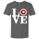 T-Shirts Heavy Metal / X-Small Captain's Love Men's Premium V-Neck