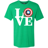 T-Shirts Envy / Small Captain's Love Men's Triblend T-Shirt