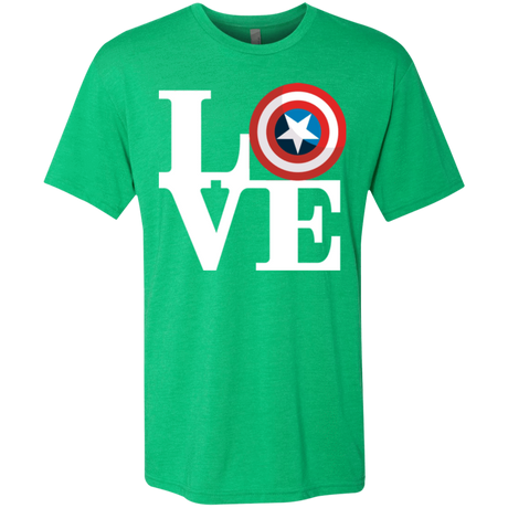 T-Shirts Envy / Small Captain's Love Men's Triblend T-Shirt