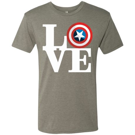 T-Shirts Venetian Grey / Small Captain's Love Men's Triblend T-Shirt